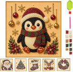 DIY Christmas Pearl Diamond Painting Art Kit by Unknown