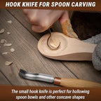 BeaverCraft Wood Spoon Carving Tools Kit S14m – Wood Carving Knives - Image 4