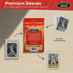 Cardboard Gold 2-Mil Tabbed Sleeves - Image 6