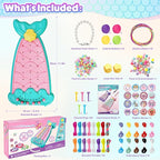 Euclidean Cube 2-in-1 Friendship Bracelet Making Kit, Arts and Crafts - Image 5