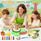 Pottery Wheel for Kids, Complete Pottery Painting Craft Kit, Arts and Crafts - Image 7