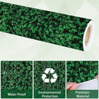 Qyeahkj Green Leaves Bulletin Board Paper Roll Greenery Leaf Bulletin Board - Image 3