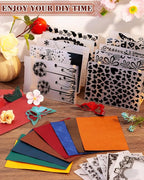 FIVEIZERO 8 Pcs Embossing Folders - Image 6