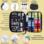 Easy to Use Light Grey Sewing Kit - Image 2