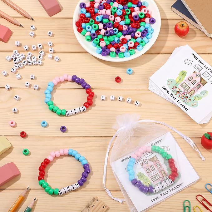 Tondiamo 24 Sets 5th Grade Back to School Gifts Friendship Bracelet Making Kit - Image 5