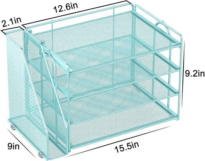 Spacrea Desk Organizers and Accessories, Paper Organizer - Image 5
