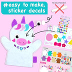 EZCRA Unicorn Hand Puppet Making Kit - Image 4