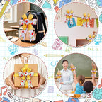 2 Rolls Back to School Wired Edge Ribbons, 12 Yards Apple Pencil Stripe - Image 3