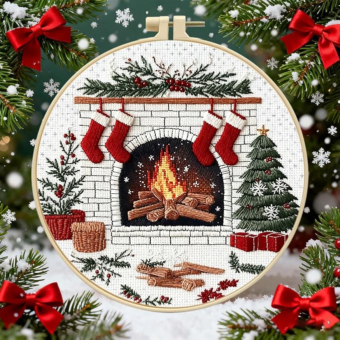Zhenqing 11CT Stamped Cross Stitch Kit - Image 8