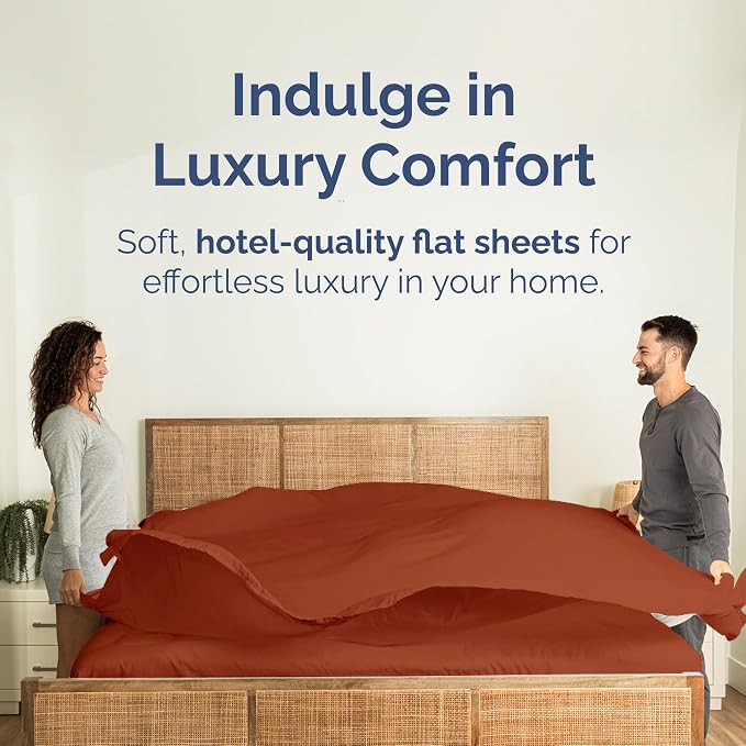 Twin XL Size Flat Sheet - Image 2