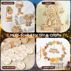 Basswood Polywood Sheets, Wood Burning, Model Making, DIY Crafts, Holiday Decor - Image 4