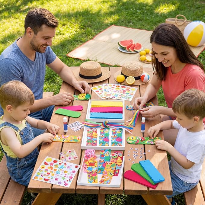 Capoda Summer Bookmark Craft Kits Felt DIY Make Your Own Bookmark - Image 5
