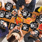 Qyeahkj 100 Pcs 40th Birthday Party Supplies Death to My 30s Paper Plates and - Image 7