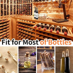 40 Pack Soft Natural Corks, Tapered Cork Plugs - Image 7