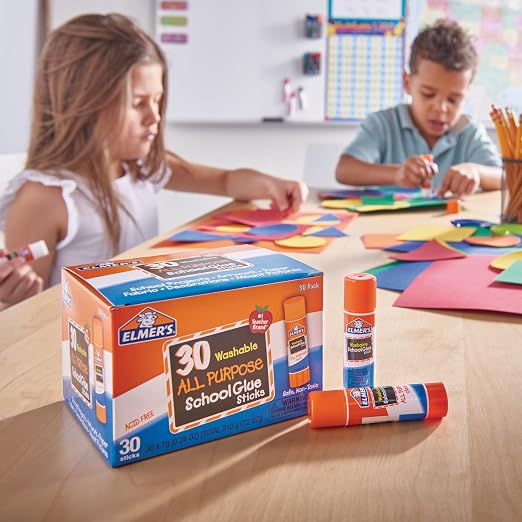 Elmer's All Purpose School Glue Sticks, Acid-Free and Washable, 7 Grams - Image 5