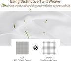 Toddler Size Pillow Protectors Viscose Derived from Bamboo - Image 2