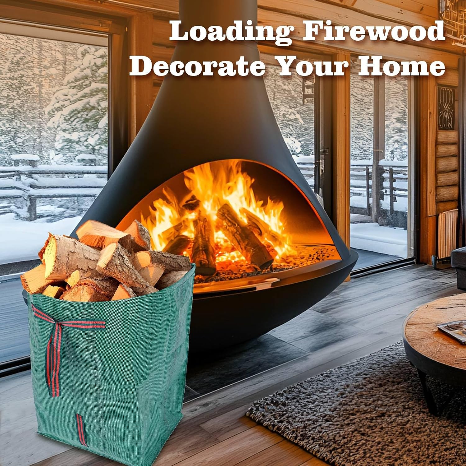 72 Gallon Leaf Collector,3-Pack Yard Waste Bags,Large Dustpan-Type Lawn and Leaf Bags, Leaf Bags for Yard Debris,Grass Clippings,Collapsible Trash Can for Parties,Laundry,Camping