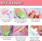 Flowers Diamond Art Kits for Adults, 5D Diamond Painting for Adult Beginners - Image 7