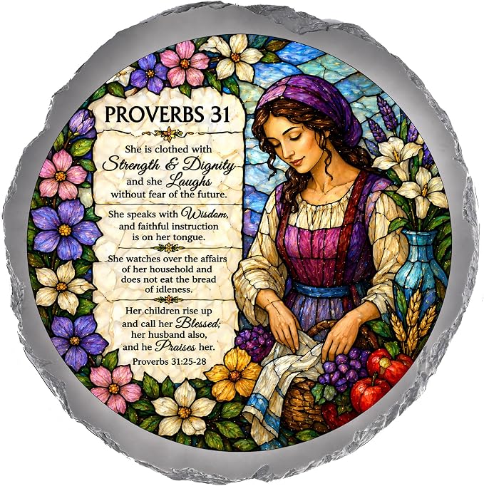 Magnolia Garden 10-Inch Proverbs 31 Scripture by DicksonsGifts