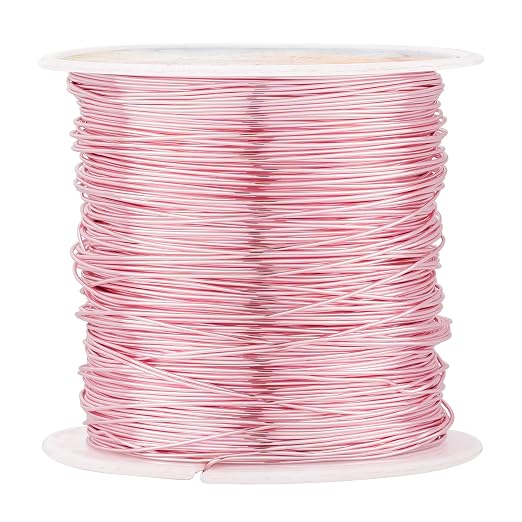 203 Feet Tarnish Resistant Copper Wires 24 Gauge Jewelry Craft Wires Beading by CREATZONE