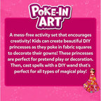 Skillmatics Poke-in Art – Magical Princesses, DIY Wood Craft Kits | Mess-Free - Image 9