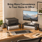 OPNICE Desk Organizers and Accessories, Adjustable Computer Monitor Stand Riser - Image 6