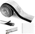 Wire Heat Shield Wrap for Car Hose Lines, by Amerbro