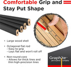 GRAPHITE Hard Lead Carpenter Pencils Bulk - Image 6