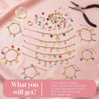 WDXIUE Friendship Bracelet Making Kit, DIY Jewelry Making Kit - Image 5