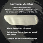 Jacquard Lumiere 2.25oz Fabric Paint Jupiter - Image 2