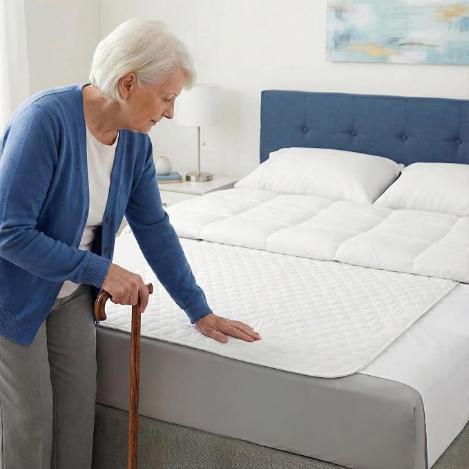 RMS Ultra Soft 4-Layer Washable and Reusable Incontinence Bed Pad - Image 2