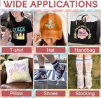 WRAPXPERT Pastel Iron on Vinyl Boho Heat Transfer Vinyl Bundle 12 X 10 in - Image 7