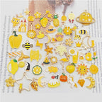 30pcs Mixed Enamel Charms Pendants - Image 5