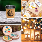 Felixcraft Mushroom Stencils for Painting, Durable PET Material for Wood Signs - Image 3
