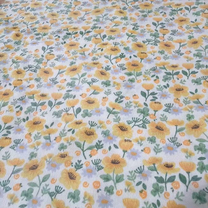 Light Weight Natural Cotton Fabric by The Yard DIY Making Supplies Quilting by LMAEZNER