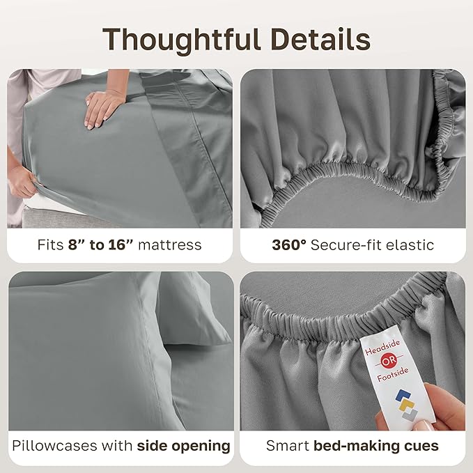 California Design Den Queen Size Sheet Set - Image 6