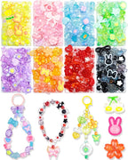 FIVEIZERO 640PCS Assorted Acrylic Beads by FIVEIZERO