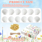 Gilprop 12 Pcs Large Scallop Shells - Image 2