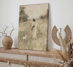 Jesus And Lamb Wall Art Jesus Leaves The 99 Sheep Wall Decor The Lost Sheep - Image 2