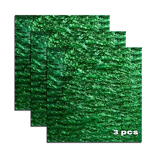 TOEPODO Pearlescent Ripple Cast Acrylic Sheets 1/8inch Thick Marble Acrylic by WelcomeTOEPODO
