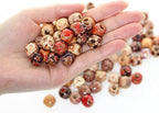 300pcs Mixed Painted Barrel Wood Spacer Beads, BetterJonny 12mm Round Printed - Image 7