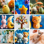 NEBURORA 32 Color Needle Felting Wool Set 3g Per Color Total 96g Wool Felt - Image 7