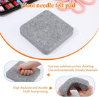 Giloaou 3-Pack Wool Needle Felting Pad, Needled Felting Mat Set - Image 4
