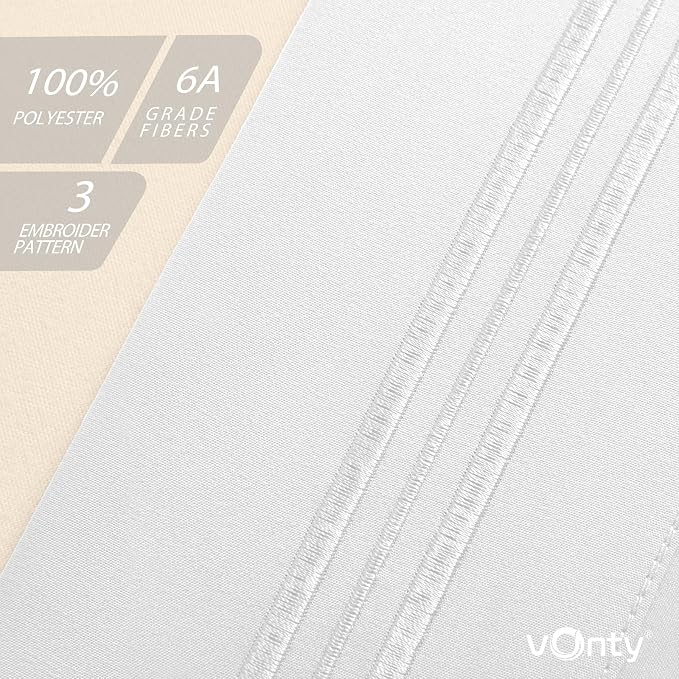 Vonty 2 Pack Queen Pillow Cases - Image 7