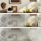 Add.Heres Stained Glass Window Privacy Film, 3D Static Cling Removable Window - Image 4