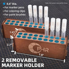 OPHIR Wooden Paint Organizer - Image 4