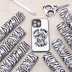 Tintnut Leopard Permanent Vinyl Zebra Pattern Adhesive Vinyl 8 Pcs 12x10in | - Image 7