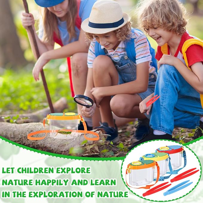 Halloscume 18 Pcs Bug Catchers for Kids Collection Viewer for Kids Critter - Image 5