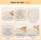 CYANFOUR Punch Needle Kit for Beginners, Highland Cow Punch Needle Kits Adults - Image 9