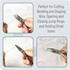 Mr. Pen- Pliers for Jewelry Making, 3 Pack, Chain Nose | Round Nose Pliers Set - Image 5